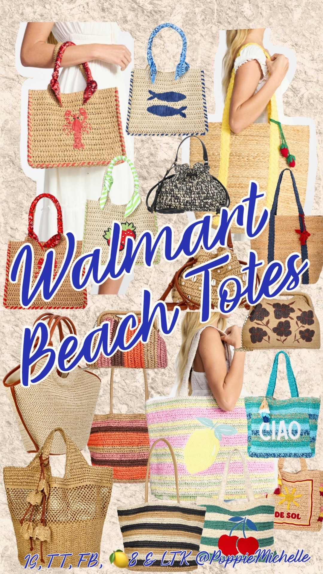 Tote bags beach tote straw purse straw beach bag pool bag mesh pool bag 

#LTKSeasonal #LTKTravel