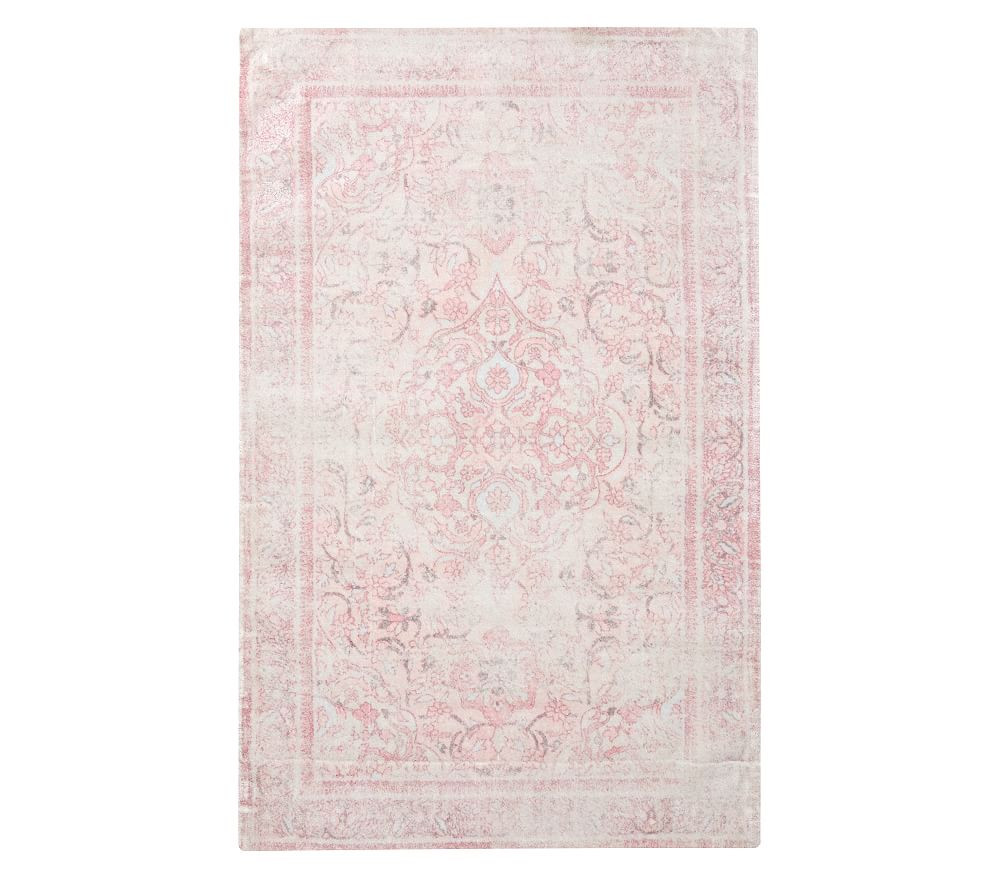 Monique Lhuillier Floral Antique Rug | Pottery Barn Kids