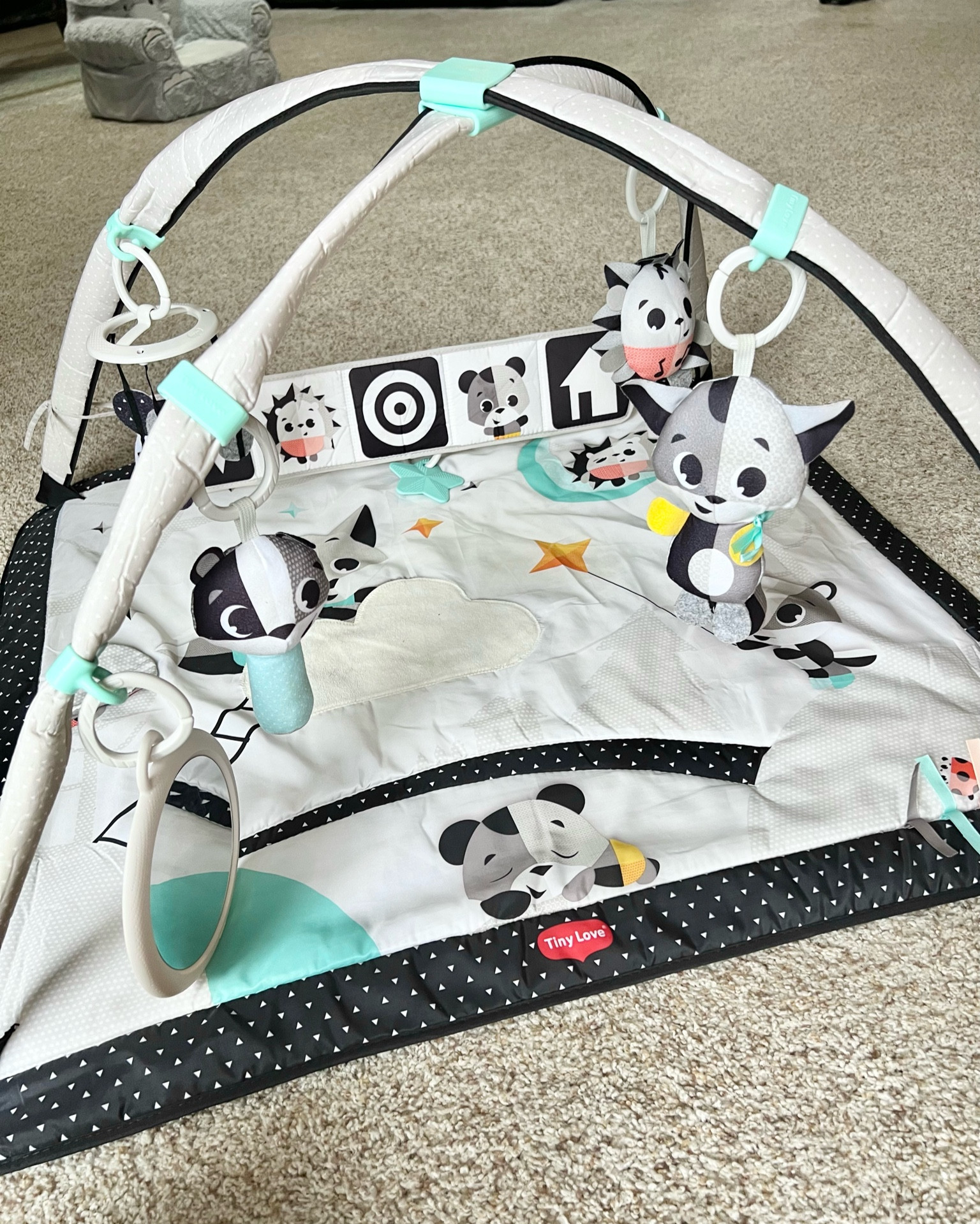 The best Newborn/gender neutral play gym! Alexander was obsessed with this and he can’t wait to share it with his baby sis! 

Aesthetic play gym, black and white play gym, newborn necessities, baby registry must haves, cute play gym, gender neutral baby, newborn activities, registry ideas, baby gift ideas, baby play gym, play gym 

#LTKbump #LTKbaby #LTKfamily