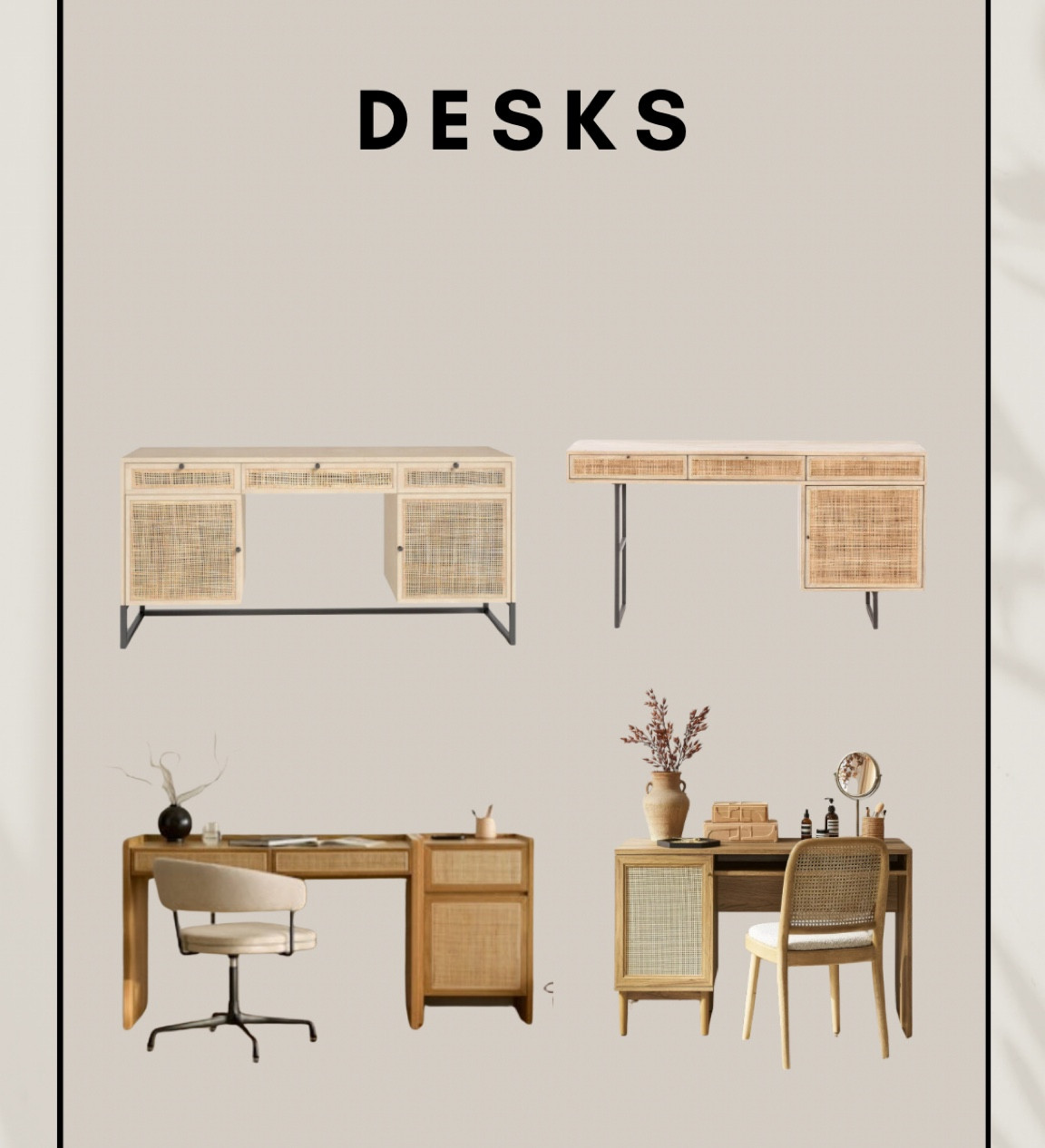 Boho Desks

#LTKHome