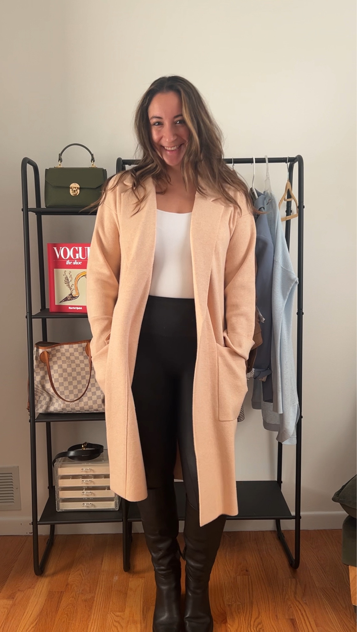 Styling my Spanx Leather Leggings and my Jcrew Sweater for Thanksgiving! 

#thanksgiving #thanksgivingoutfit #holiday #holidayoutfit

#LTKSeasonal #LTKHoliday #LTKmidsize