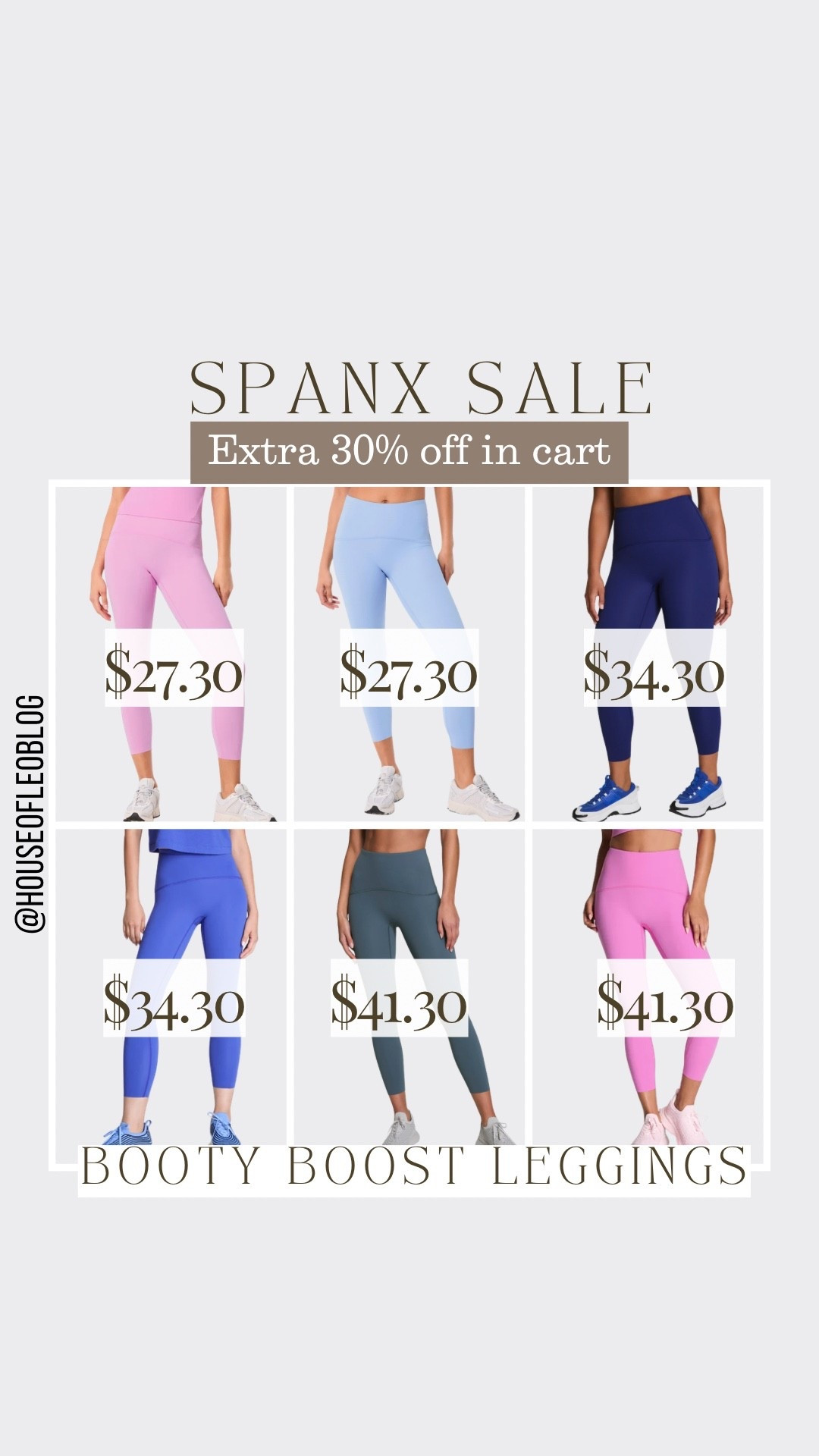 Spanx sale, leggings, booty boost leggings

#LTKSaleAlert #LTKActive #LTKFindsUnder50