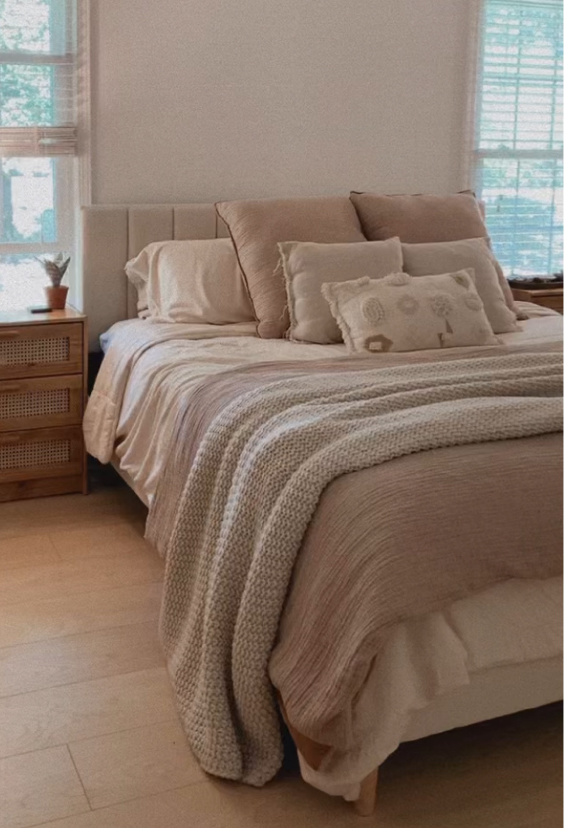 Coziest bedding. 