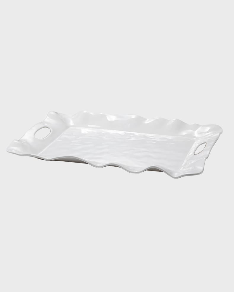 Beatriz Ball Vida Havana Rectangle Tray with Handles | Neiman Marcus