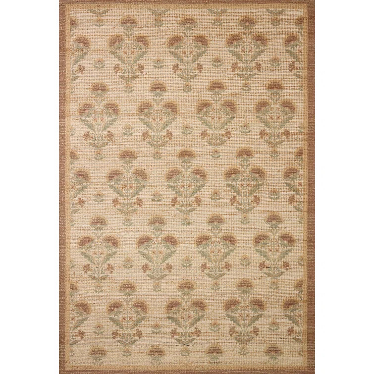 Chris Loves Julia x Loloi Rue Wheat / Sage Area Rug | Wayfair North America