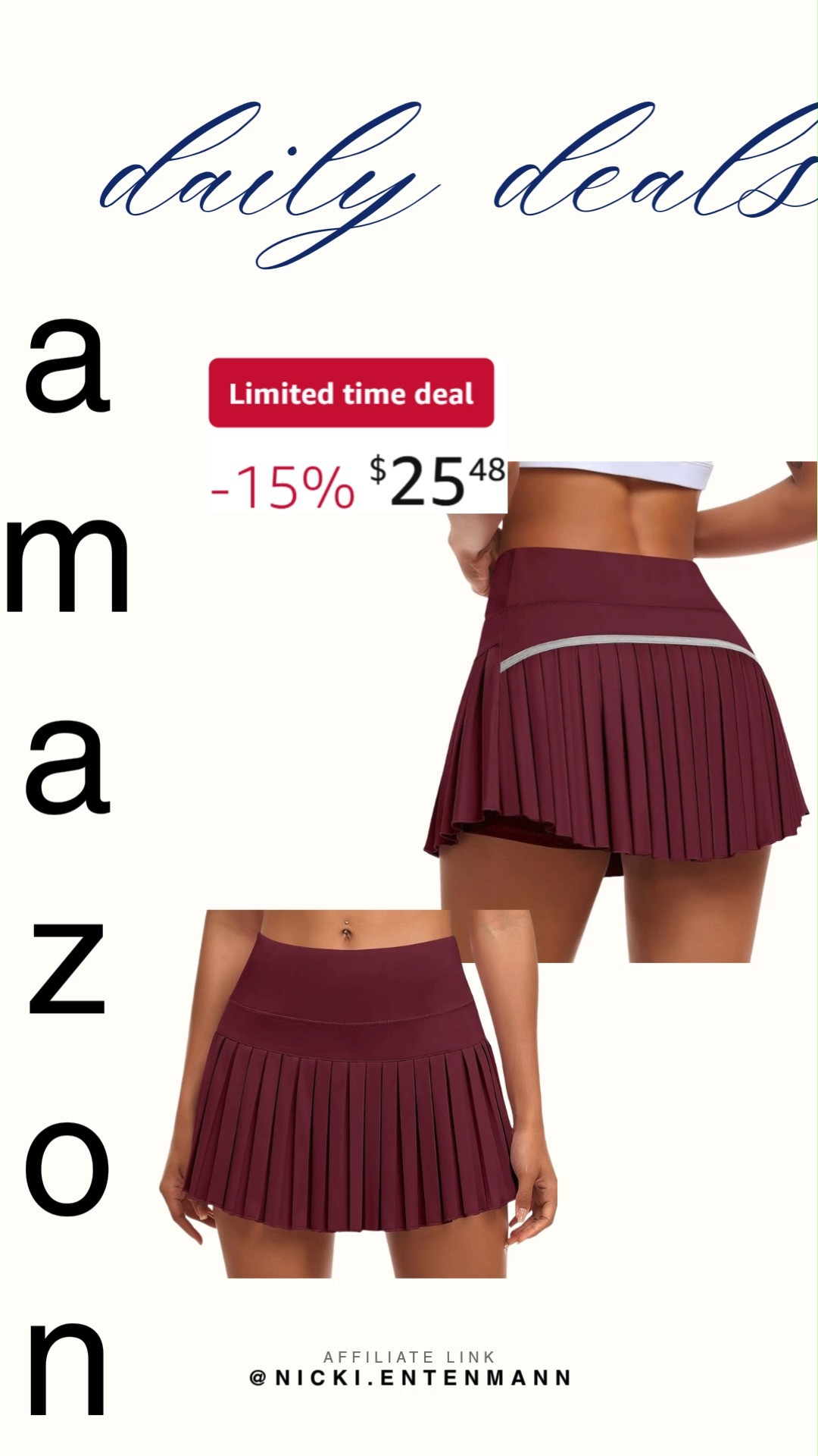 Womens Pleated Tennis Skirt with Shorts adds playful movement and all‑day comfort. Perfect for workouts or casual outings, it blends sporty charm with chic style in one versatile piece. 🎾✨💃  

#tennisskirt #pleatedskirt #womensfashion #activewear #athleisure #sportswear #fitnessstyle #casualoutfit #fashionfinds #ootd 

 #LTKootd #LTKActive #LTKSaleAlert