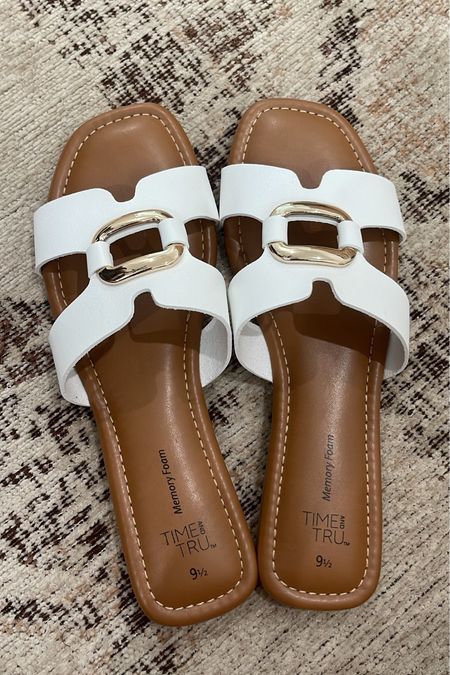 Had to get these sandals from Walmart yesterday! 

Walmart sandals | Walmart fashion | Walmart shoes | Walmart spring finds | Walmart spring sandals 

#LTKstyletip #LTKshoecrush #LTKSpringSale