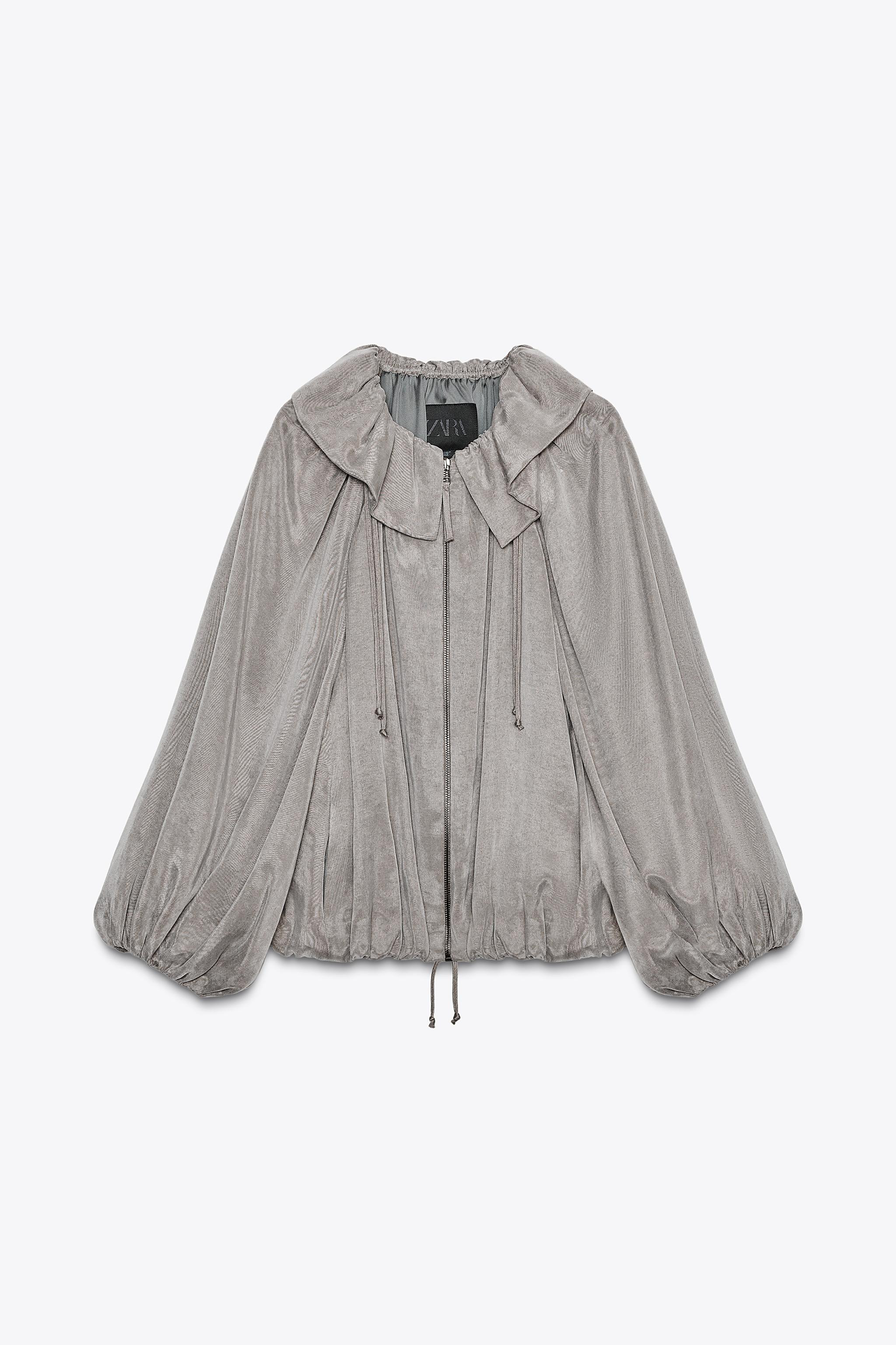 ZW COLLECTION FLOWY BOMBER JACKET | Zara US
