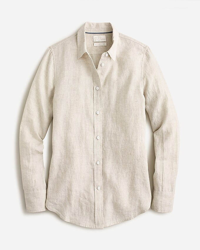 Slim-fit Baird McNutt Irish linen shirt | J. Crew US