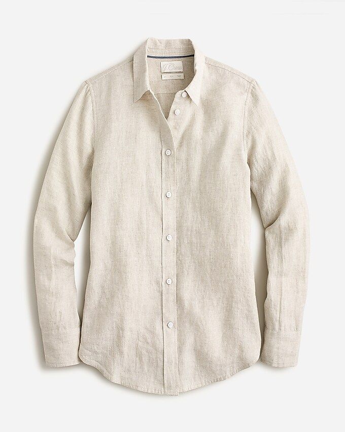 Slim-fit Baird McNutt Irish linen shirt | J.Crew US