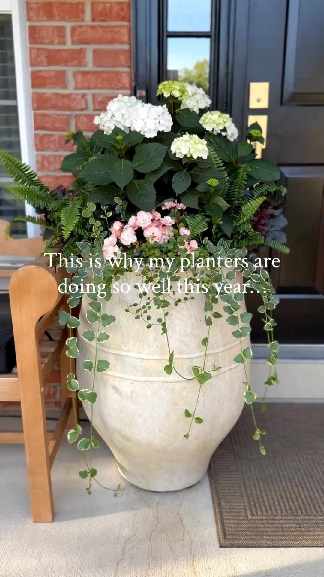 They’re simple but effective additions. I just bought another water wand to use on my garden plants in my backyard. It’s available in several colors. I have 5 risers under each planter, mine are quite large.

#LTKHome #LTKSeasonal #LTKSaleAlert