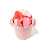 sunnylife pink silicone bucket sand toy set | minnow