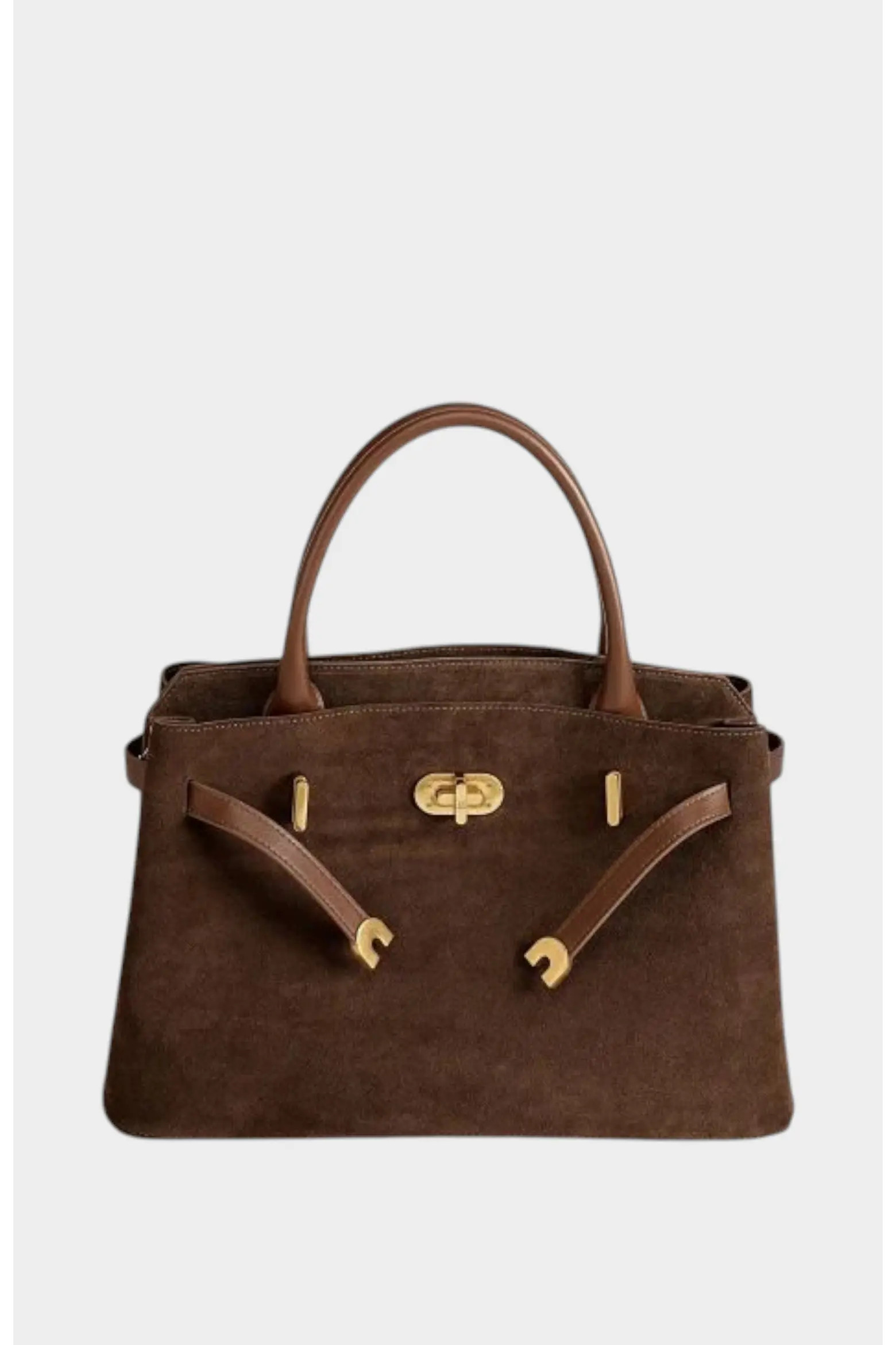 Mi Bolsa London Kensington Genuine Suede Leather Top Handle Bag (Women) | Nordstrom | Nordstrom