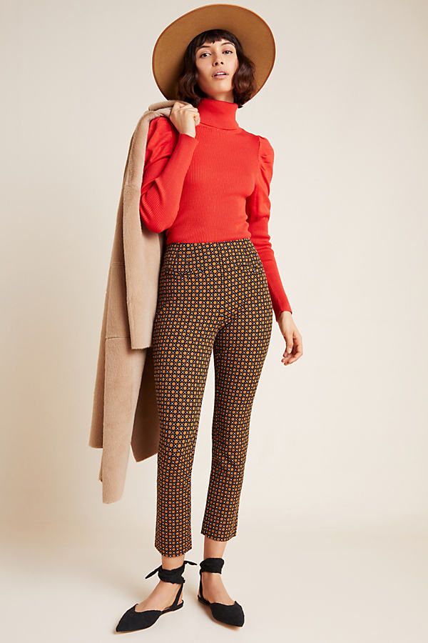 The Essential Slim Trousers By Essentials by Anthropologie in Assorted Size 4 | Anthropologie (US)