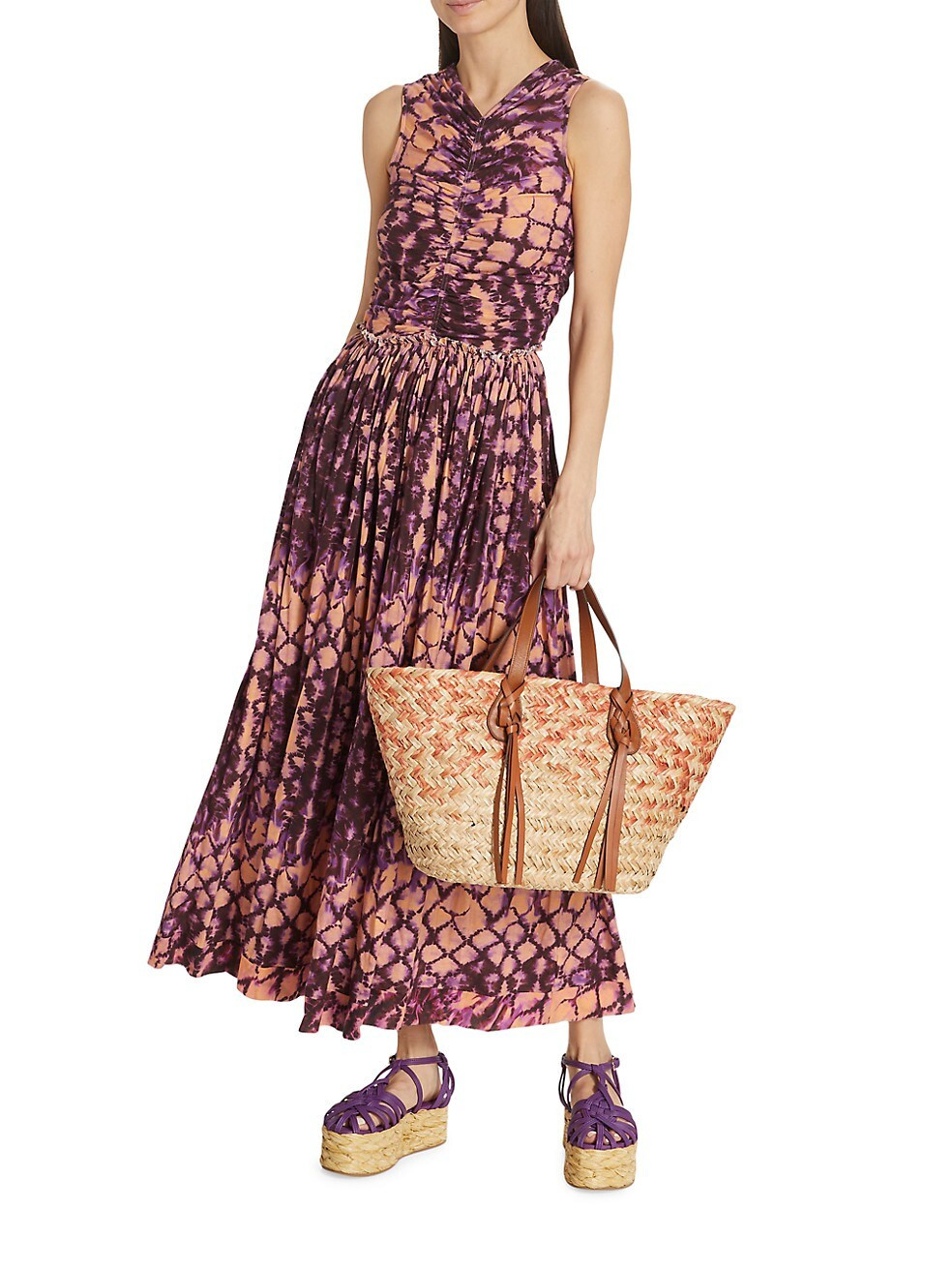 Sascha Tie-Dye Maxi Dress | Saks Fifth Avenue