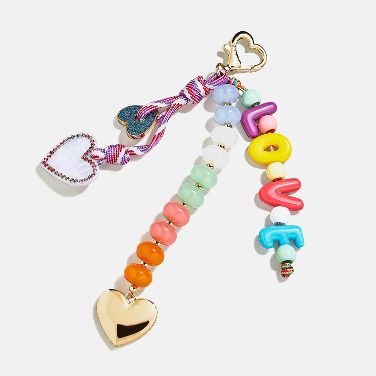 Tug on my Heartstrings Kids' Bag Charm - Multi | BaubleBar