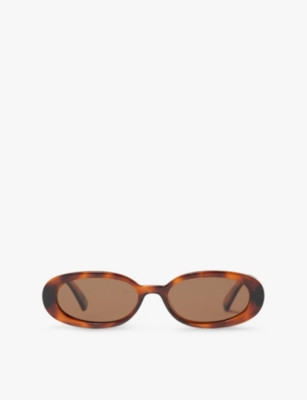 Outta Love polycarbonate oval-frame sunglasses | Selfridges