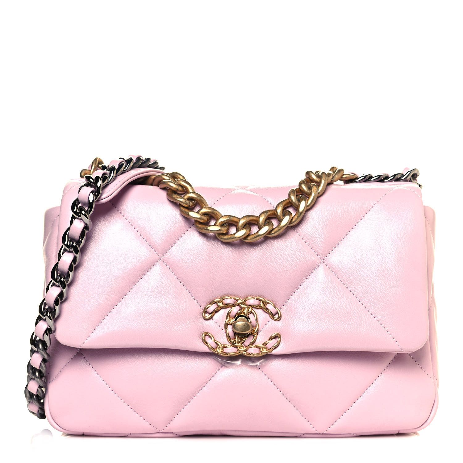 CHANEL

Lambskin Quilted Medium Chanel 19 Flap Light Pink | Fashionphile