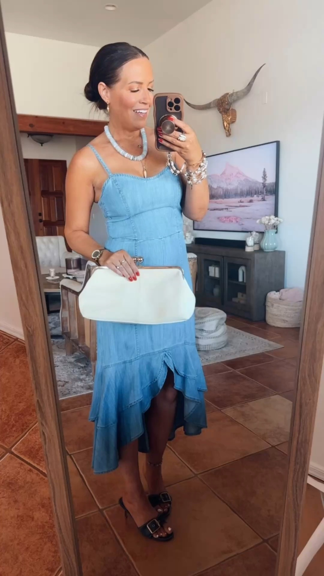 Summer date night look. 
I’m wearing a small, but I recommend sizing up one especially if you have a larger bust or hips.

#LTKgrwm #LTKootd #LTKOver40