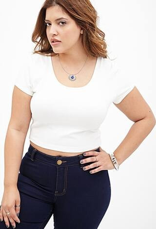 Cutout-Back Crop Top | Forever 21 US