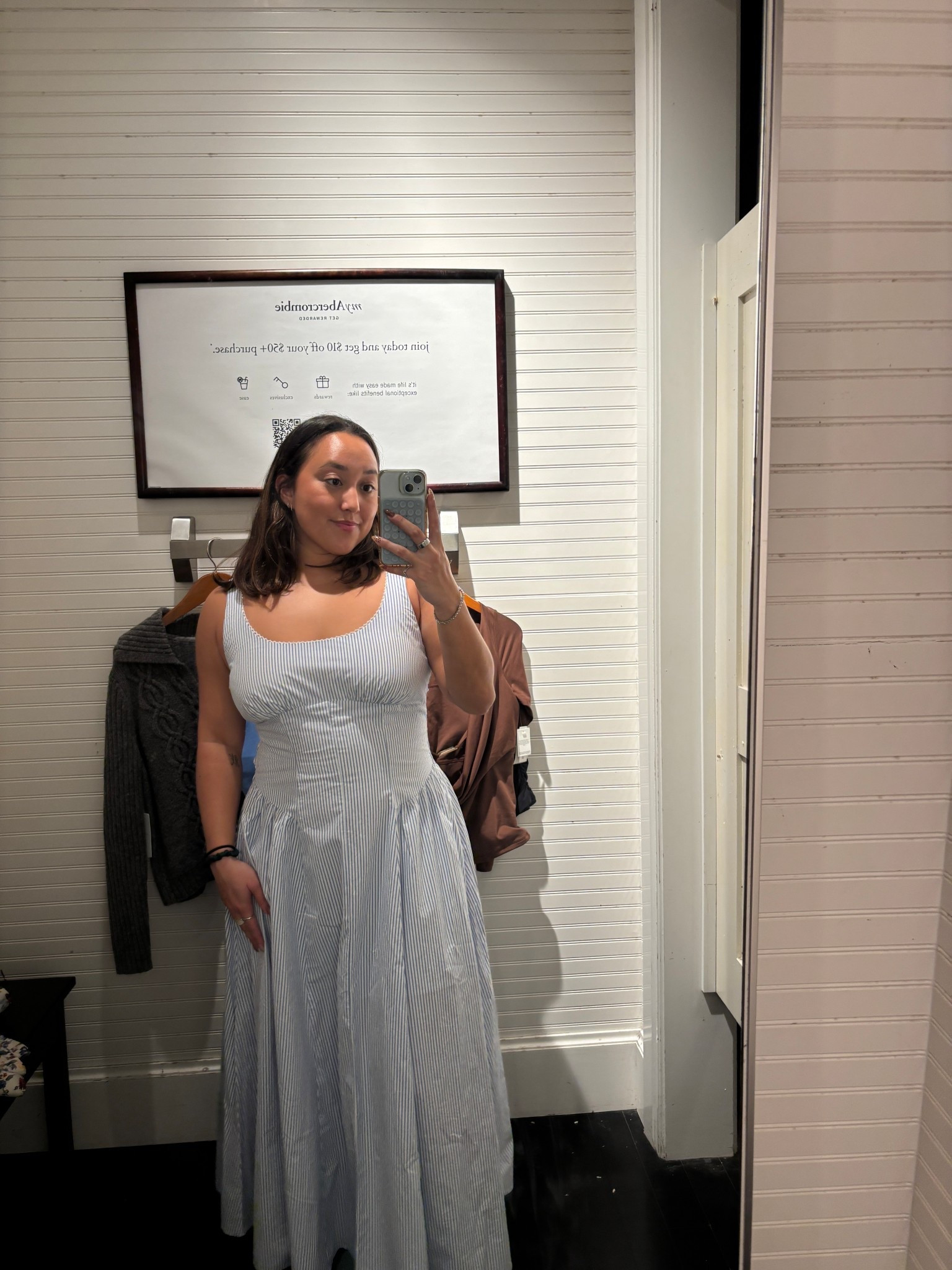 I’m in love this with striped maxi dress from Abercrombie! @abercrombie 

#LTKootd #LTKNYFW #LTKValentine