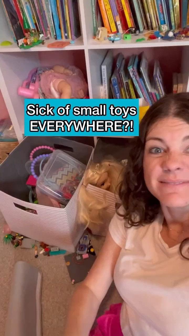 ❤️I was so sick of Rory’s tiny toys all over the floor - but I found the perfect solution! This over the door organizer has clear bags that Velcro on so you can pull them right off for play time, then zip them up and store them out of the way!!
🤩Total game changer! 
#amazonfinds #toyorganization #playroomorganization #founditonamazon #amazonhome

#LTKKids #LTKFindsUnder50 #LTKHome