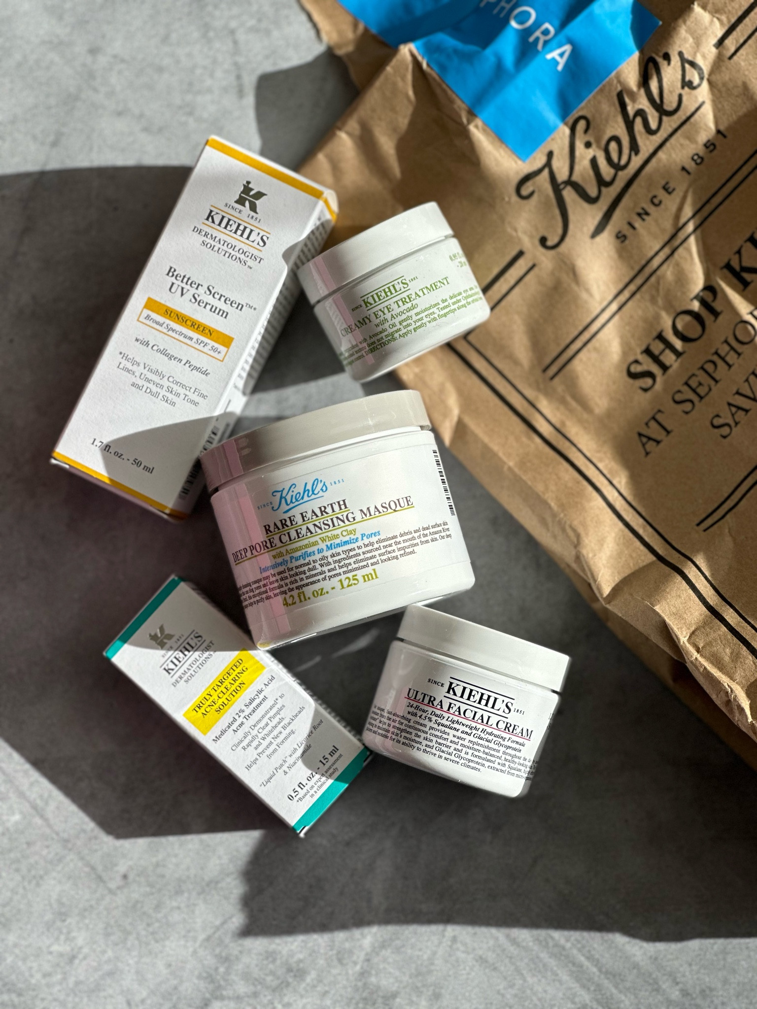 Some of my favorite Kiehl’s products that the whole family uses including my teens! The ultra facial moisturizer is a staple - such a great lotion that is lightweight but super hydrating. Love the sunscreen with SPF 50+, non greasy, and no white cast. The eye cream is a brightener too and great for hydration. And for acne prone skin, my go to spot treatment and mask! 

Shop these during the Sephora sale and get up to 20% off for Rouge members. Starting 11/1 - 11/11!



#LTKBeauty #LTKFindsUnder50 #LTKSaleAlert