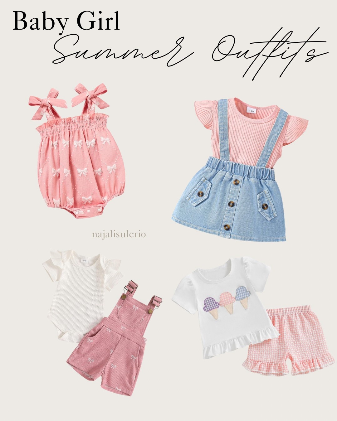 These pink baby girl outfits are soooooo cute for summer 💕🌸🎀

#LTKKids #LTKSummerEdit #LTKFamily