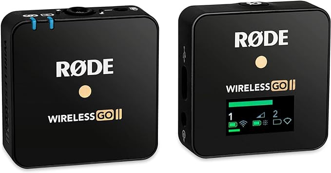 Rode Wireless GO II Single Channel Wireless Microphone System, Black | Amazon (US)