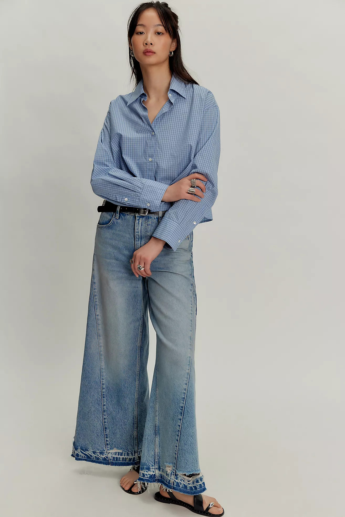 Citizens of Humanity Ana Cropped Shirt | Free People (Global - UK&FR Excluded)