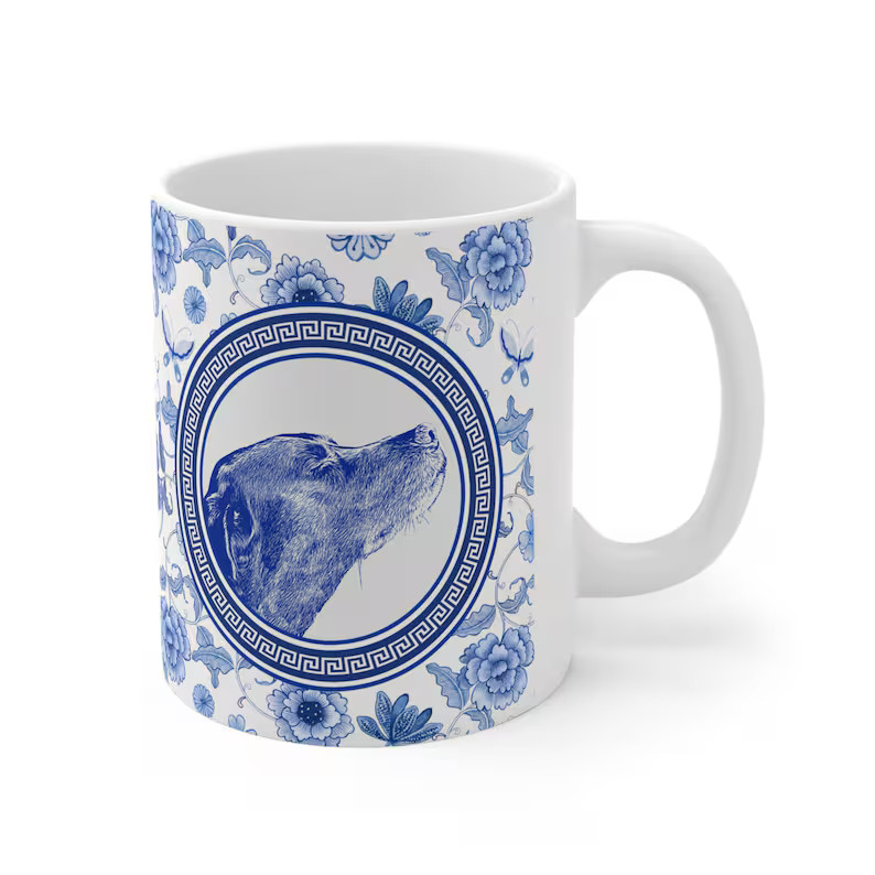 Chocolate Labrador Mug 11oz - Etsy | Etsy (US)