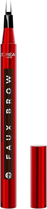 L'Oreal Paris Faux Brow, Hair-Like, Filling Eyebrow Pen with Double-Brush Tip, Fast & Precise Eye... | Amazon (US)