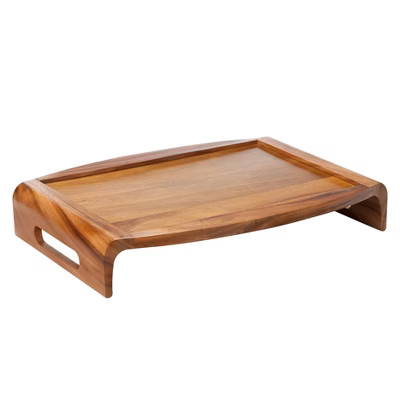 Lipper International Reversible Acacia Serving/Bed Tray | Target