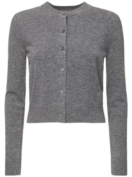Crewneck knit cardigan | Luisaviaroma