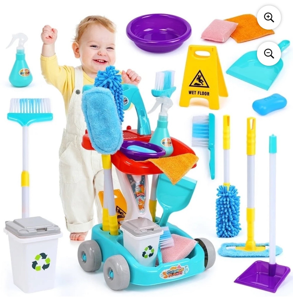 This cleaning set is so adorable and on sale for $25 now at Walmart!! 

#LTKFindsUnder50 #LTKSaleAlert #LTKKids
