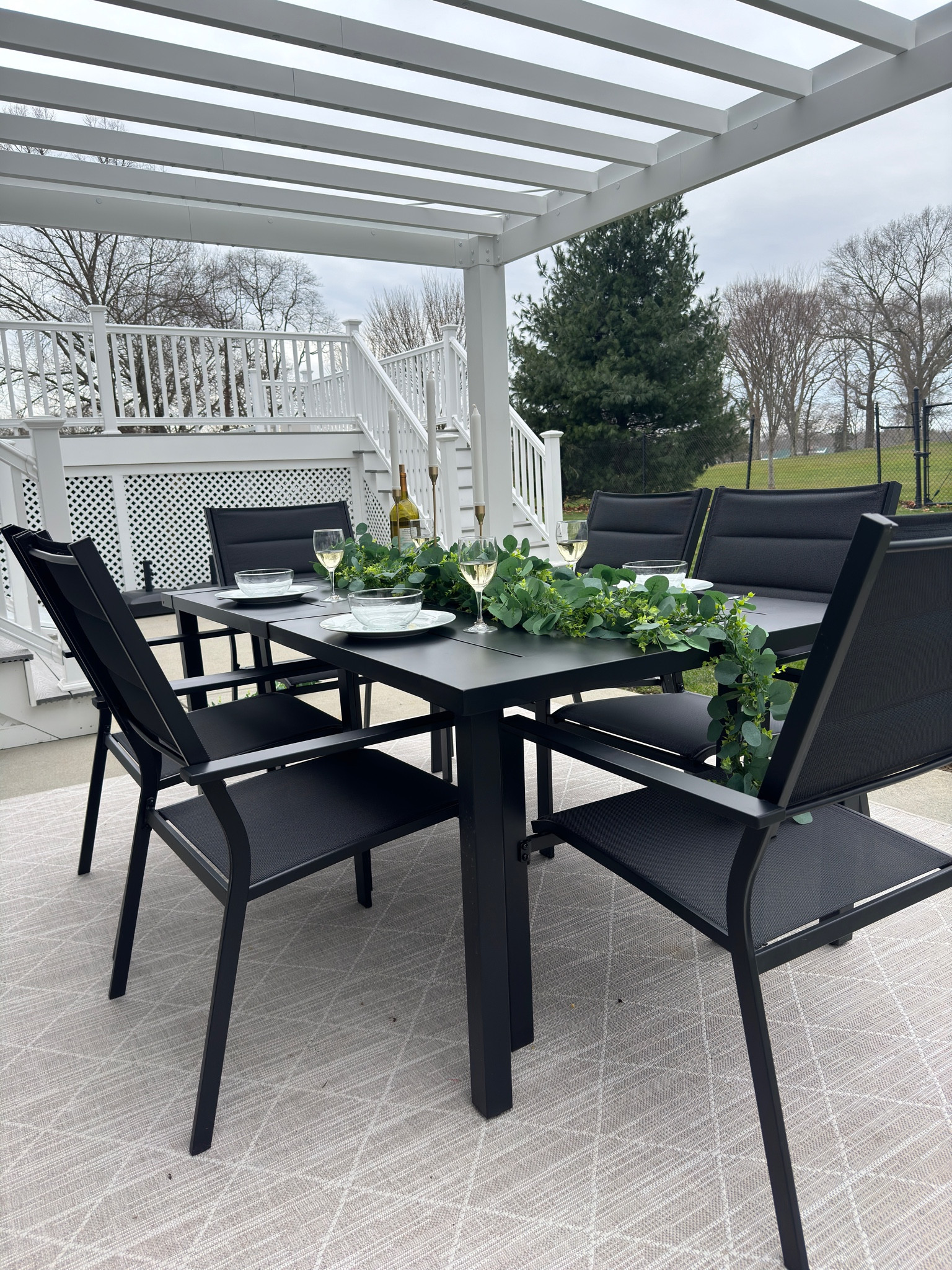 Affordable outdoor seating! Patio furniture and pergola! 

#LTKsalealert #LTKhome