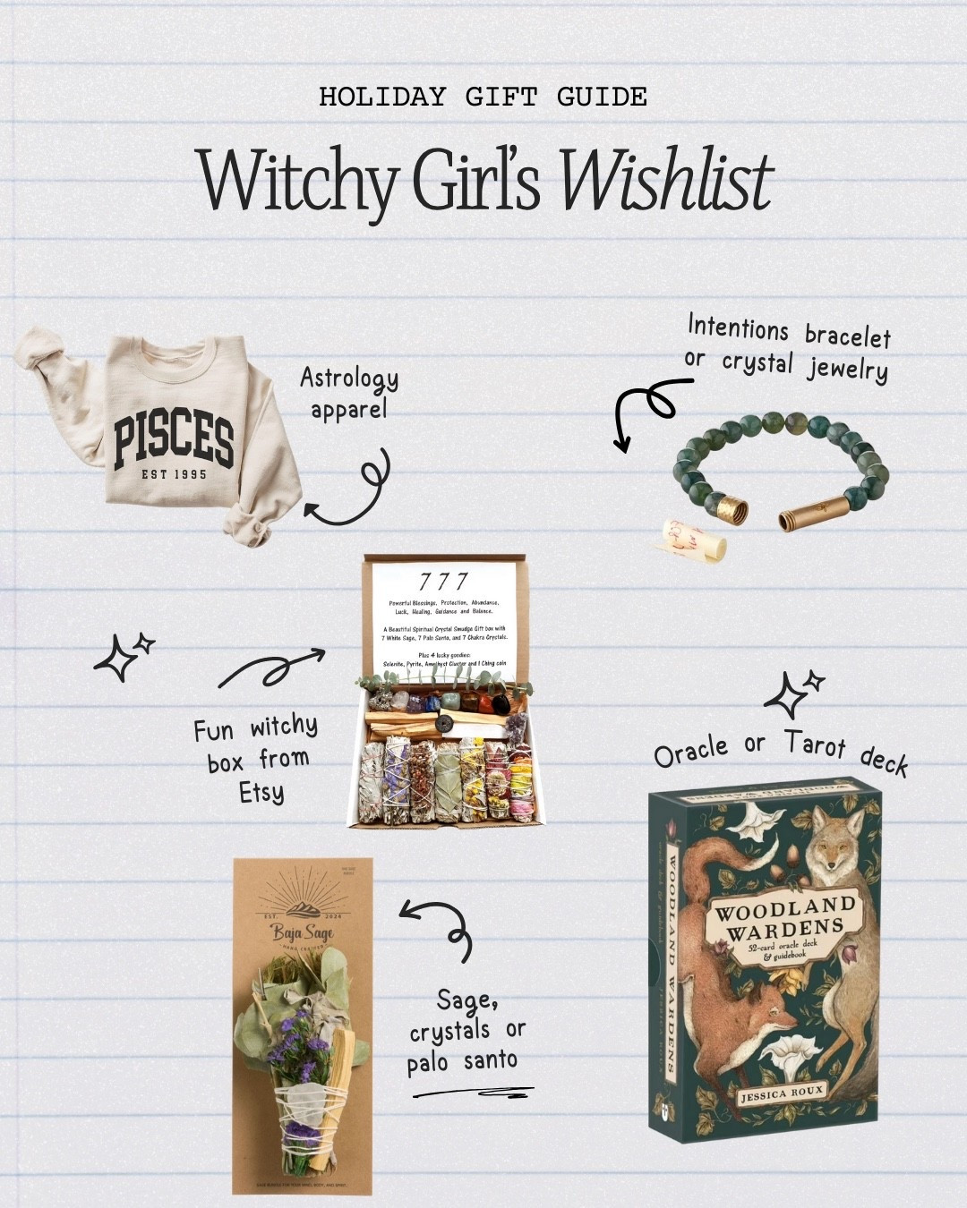 Since I’m a witchy gal, I had to include some favorites for those into astrology or anything fun and witchy for the holidays! 

#LTKGiftGuide #LTKHoliday #LTKmomlife