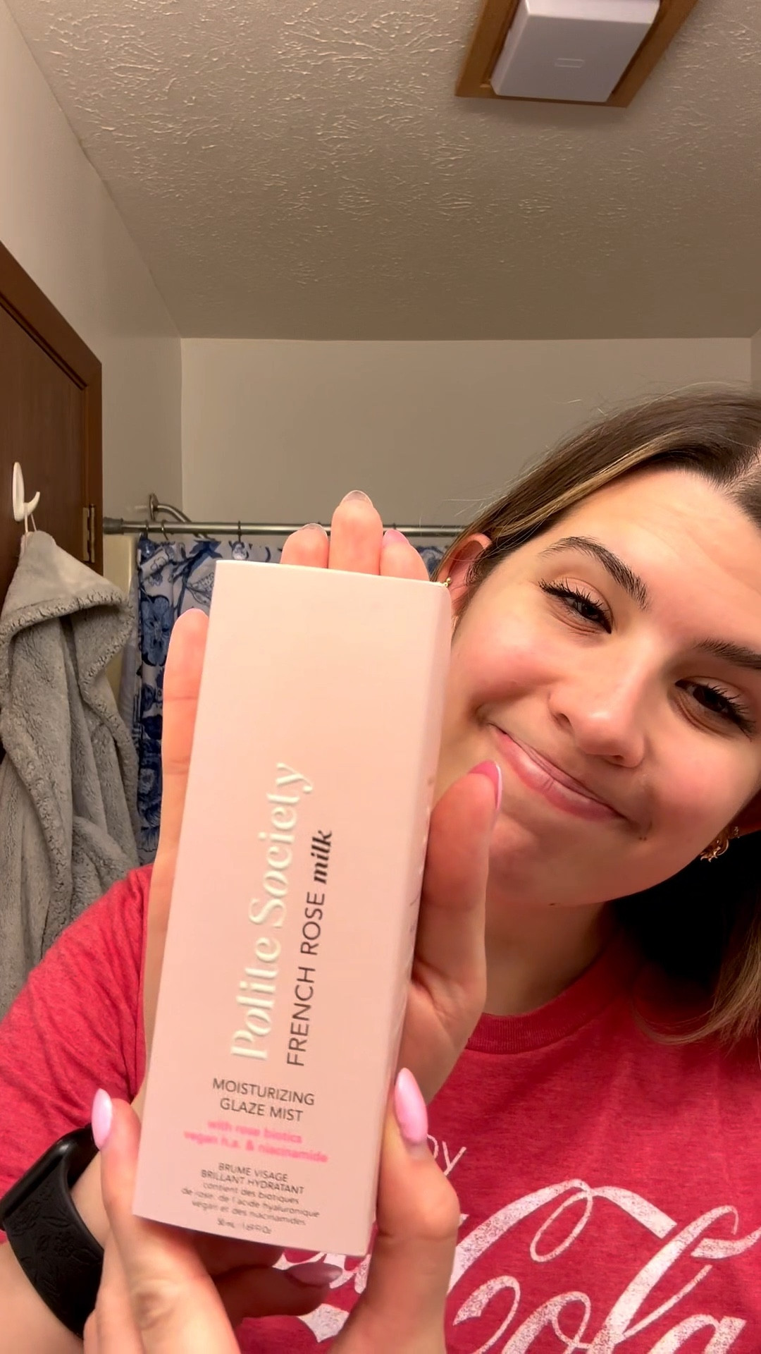 Glass skin in a bottle? I didn’t believe it until now 🌹✨
This is a dewy girl’s dream. I’ve been reaching for Polite Society’s French Rose Milk Moisturizing Glaze Mist nonstop because it instantly hydrates, melts into the skin, and leaves the prettiest glazed glow — no stickiness.
If your skin’s thirsty, this is its favorite drink. I love it as a prep step, a makeup finisher, and a mid-day refresh for that fresh, glassy look in seconds. Shop now on my LTK linked in my bio!
@politesocietybeauty
#politesocietybeauty #politesociety #frenchrosemilk

#LTKgrwm #LTKselfcare #LTKstorytime