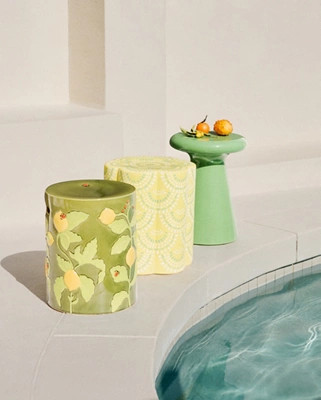 Frutta Ceramic Side Table | Anthropologie (US)