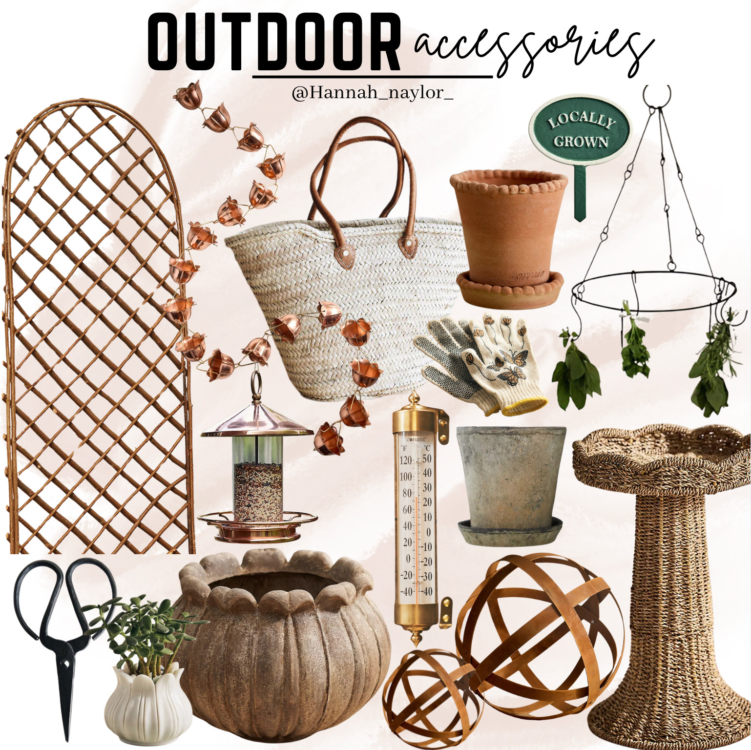 Outdoor & garden accessories! I have been in full-force garden mode - with a fun new outdoor project in the works. I can't wait to add some of these pieces to my outdoor space. #outdoor #garden  

 #LTKSeasonal #LTKActive #LTKHome