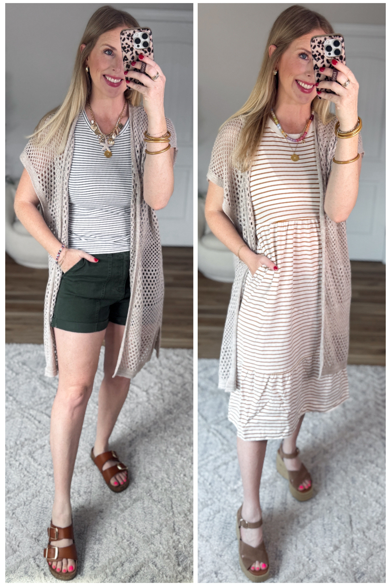2 ways to style this time and tru knit layering piece from Walmart! 

#LTKWorkwear #LTKmomlife #LTKootd