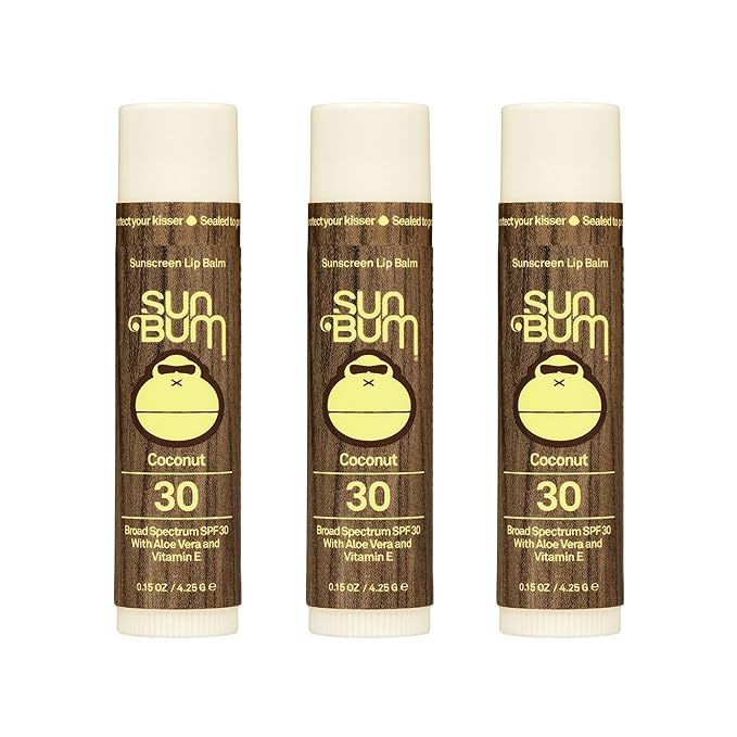 Sun Bum Sun Bum Spf 30 Sunscreen Lip Balm Vegan and Cruelty Free Broad Spectrum Uva/uvb Lip Care ... | Amazon (US)