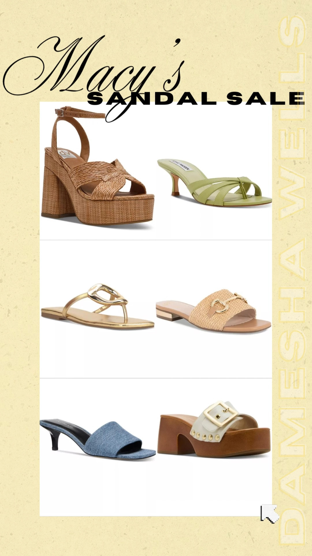 It’s giving Summer Date Night or Brunch with the Girls! These beauties caught my eye from the Macys sandal sale! Up to 50% off 😍🔥

#LTKFindsUnder100 #LTKSeasonal #LTKShoeCrush