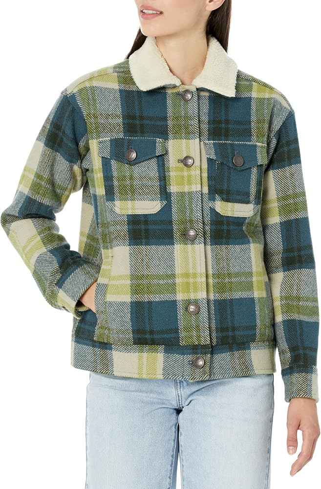 Pendleton Women's Stadium Trucker Wool Coat | Amazon (US)