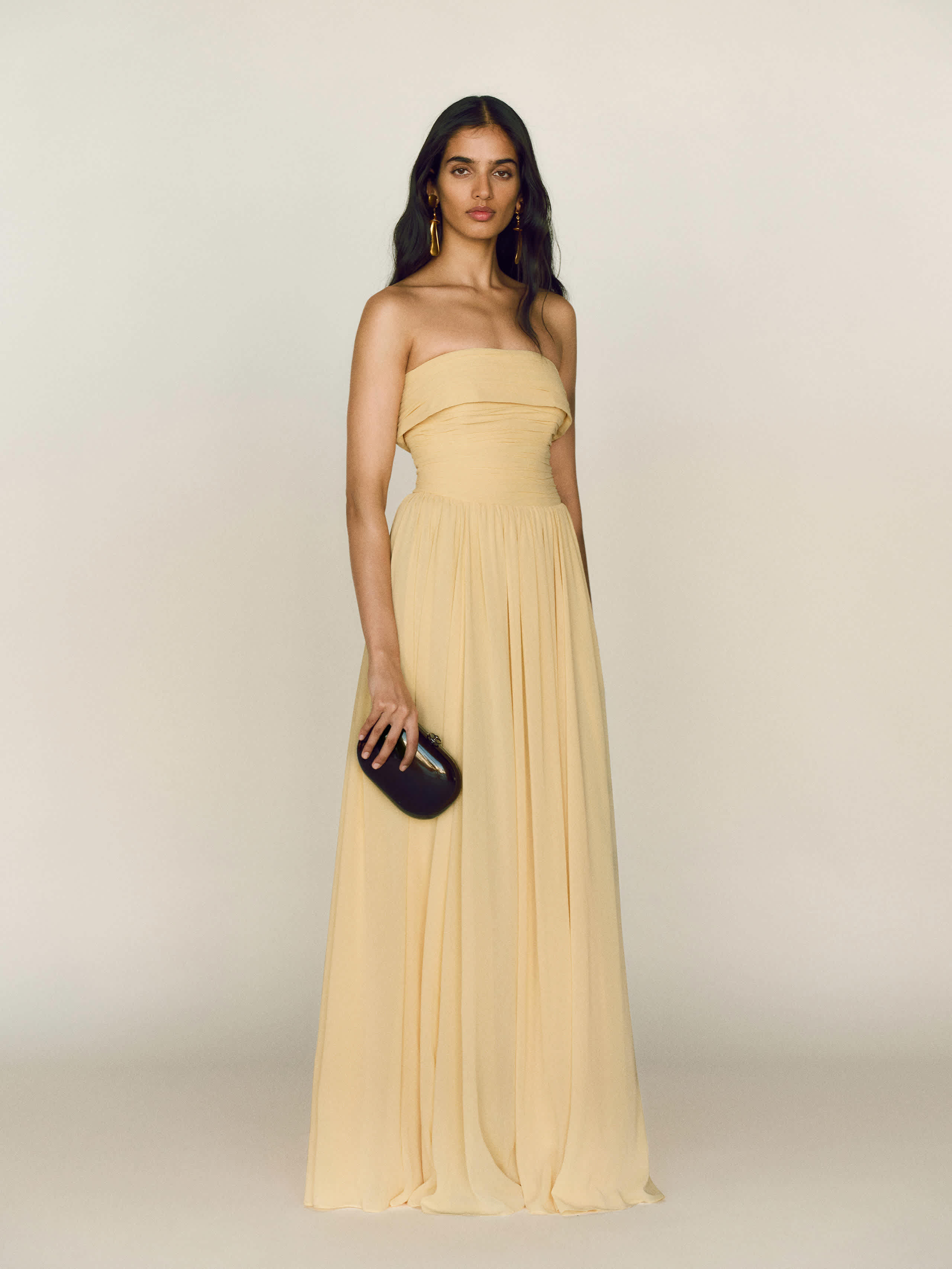 Reformation Cecilie Dress Yellow 4 | Reformation (Global)