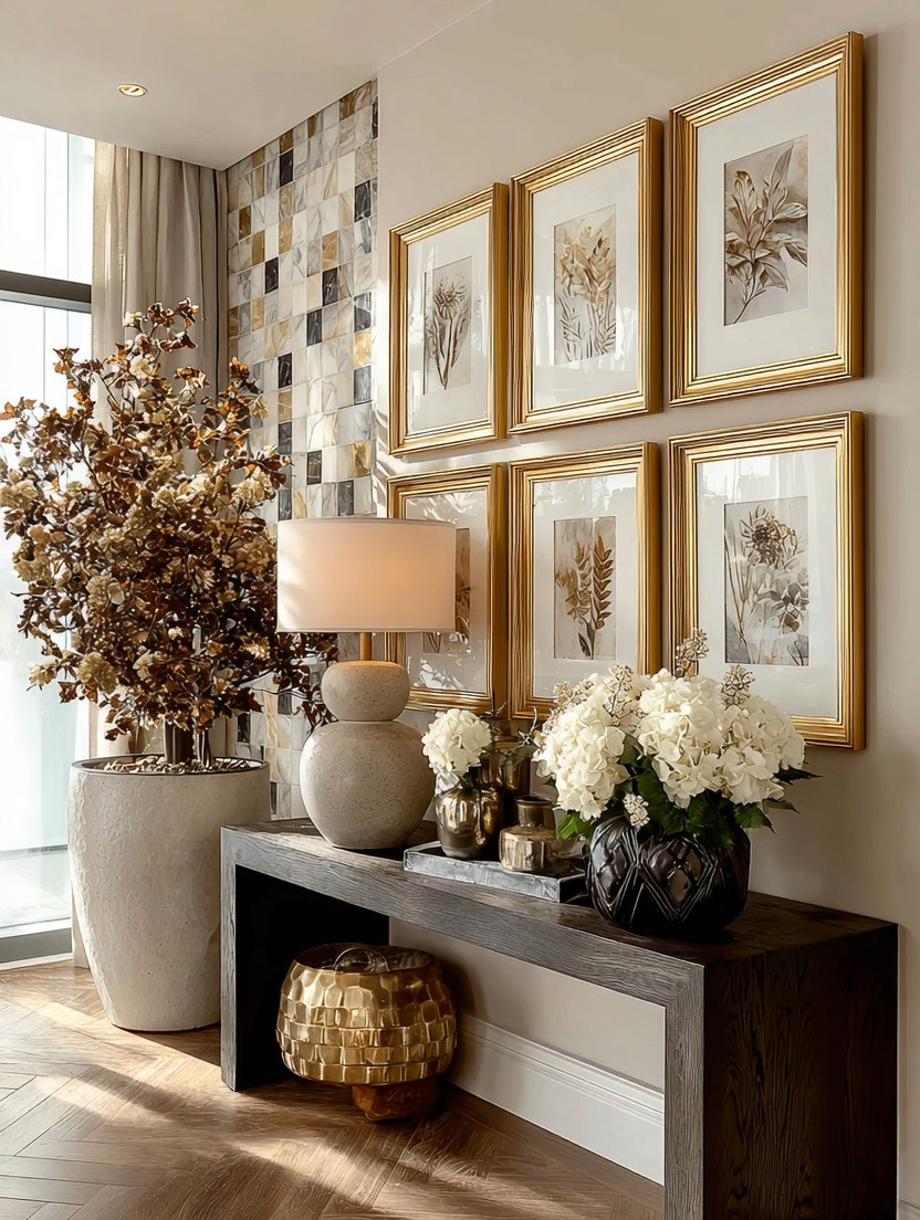 An intentional home is always personal.

Create a beautiful gallery wall that tells your story. You can curate a cohesive set of nature-inspired artwork, botanical sketches, or abstract pieces — or make it even more meaningful with childhood photos, family portraits, travel memories, and moments that shaped you.

Choose frames in a consistent finish — gold, black, wood — to keep it elegant and elevated. Lay them out thoughtfully. Balance scale. Let the wall breathe.

When guests walk into your home, they shouldn’t just see décor.
They should see you.

A well-designed gallery wall becomes a conversation piece. A memory lane. A statement of identity.

Decorate with intention. Display what matters.

#IntentionalLiving #GalleryWallInspo #PersonalizedHome #ElegantInteriors #MeaningfulDecor #HomeWithSoul #DesignWithPurpose 

 #LTKHome