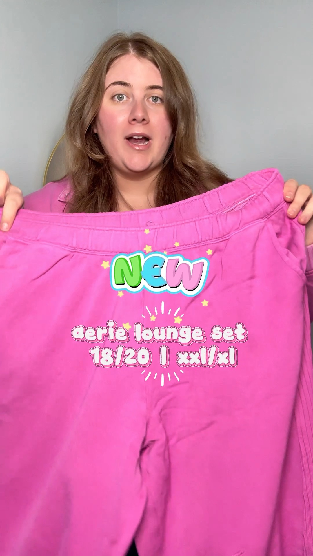 This aerie lounge set is TOO GOOD! I’m normally a xxl/2x at most stores & plus size.  I’m wearing the size xxl in the top and xl long in pants! I absolutely love this set! So cozy & cute & PINK! 🩷💖🎀💅🌸

#LTKSpringSale #LTKTall #LTKootd