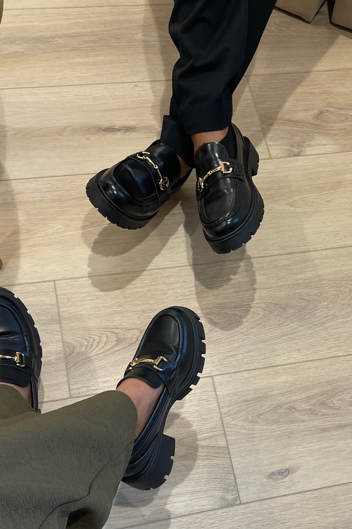 Love these black chunky loafers for business casual looks. Comfy no break in required and fit true to size 

#LTKxPrimeDay #LTKShoeCrush #LTKWorkwear