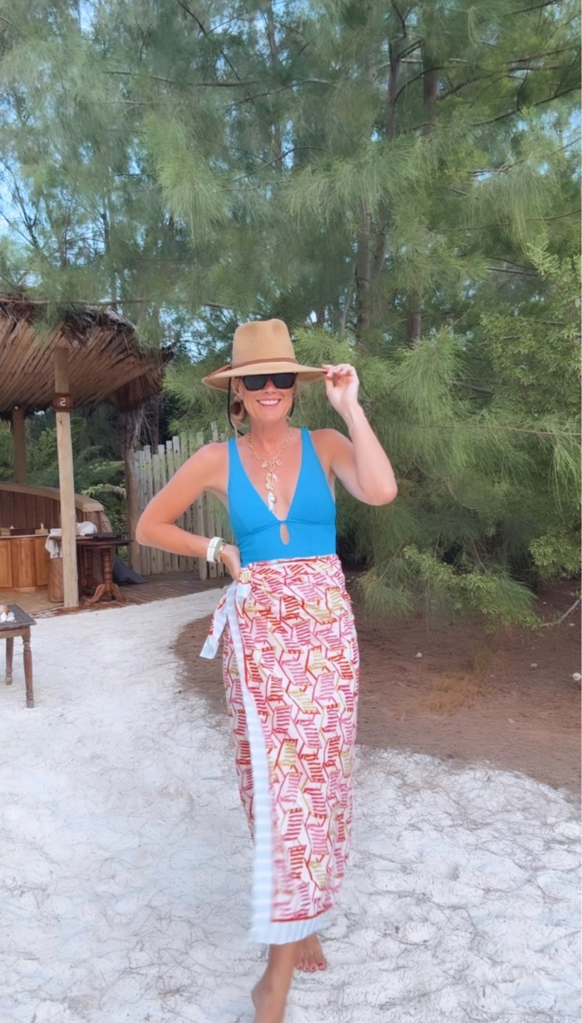 Love this colorful & chic swim look 

Swim: small 
Wrap: o/s

#LTKOver40 #LTKSwim #LTKTravel