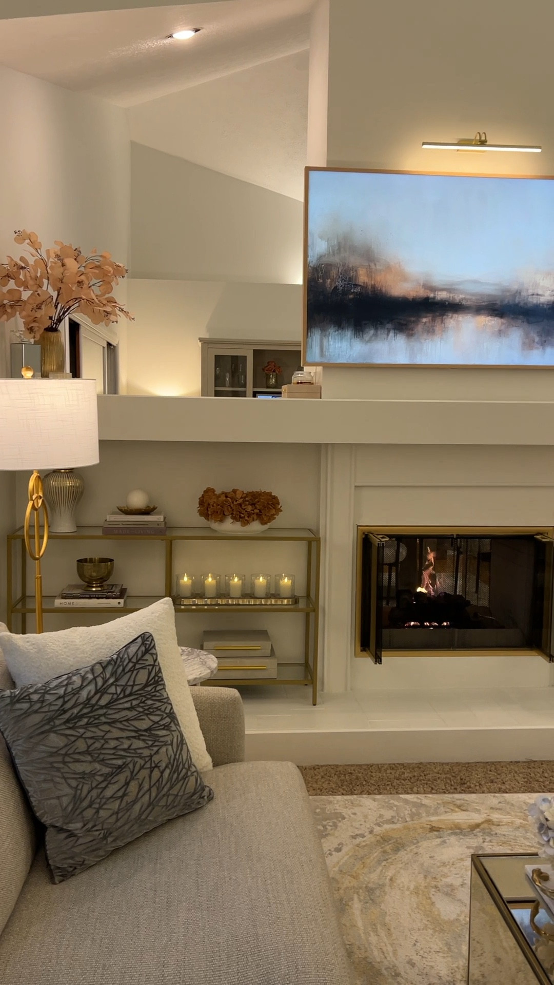 Affordable luxe glam living room #
#affordablehome #decorinspo #homeinspiration #amazonfinds #amazonhome

#LTKHome